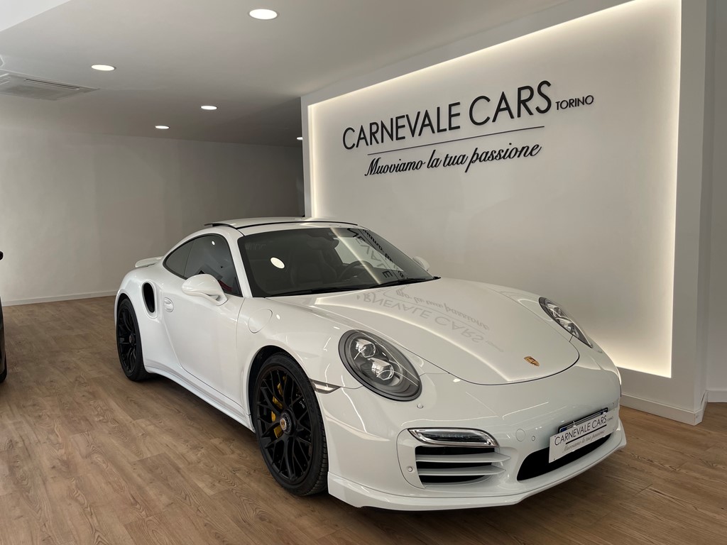 Porsche 911 991 Coupe 3.8 Turbo S 560cv bianco - auto usato