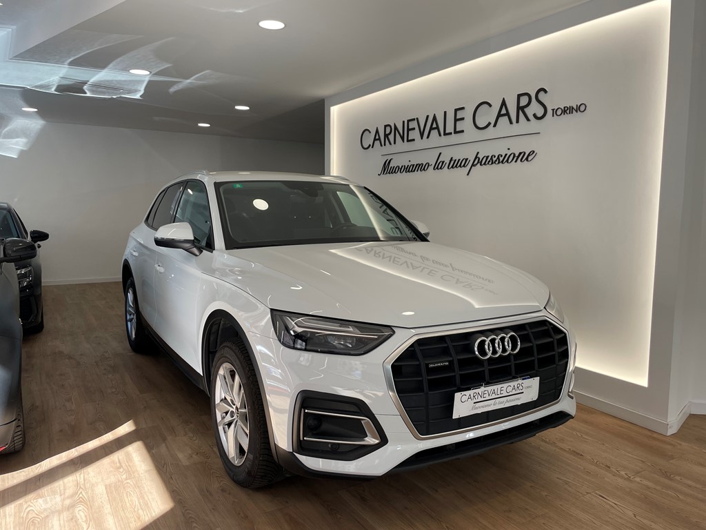 Audi Q5 40 TDI 2.0 MHEV 12V quattro S tronic Business Advanced 204cv bianco - auto usato