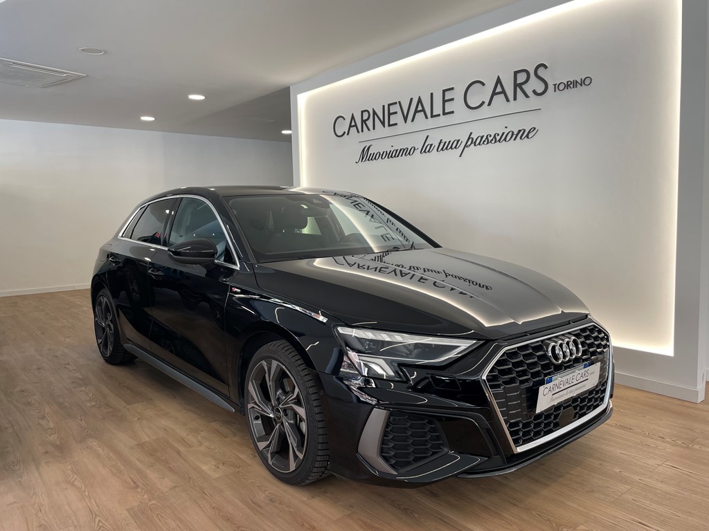 Audi A3 30 Sportback 1.0 TFSI MHEV S tronic S-line 110cv nero metallizato - auto usato